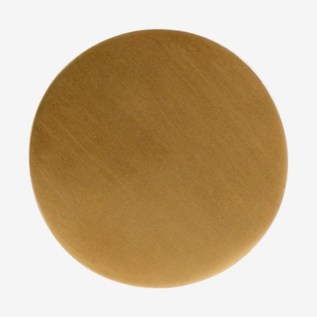 KOS knake / krog i jern - sirkel - ø4,5 cm - gull finish Nordal KNOBS
