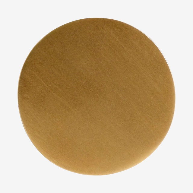 KOS knake / krog i jern - sirkel - ø4,5 cm - gull finish Nordal KNOBS