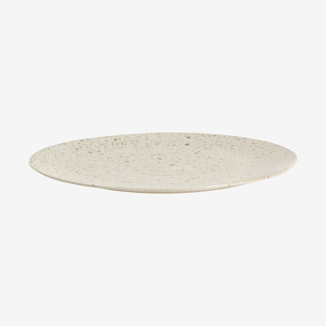 GRAINY keramiske middagsbord - ø28 cm - sand Nordal TABLEWARE