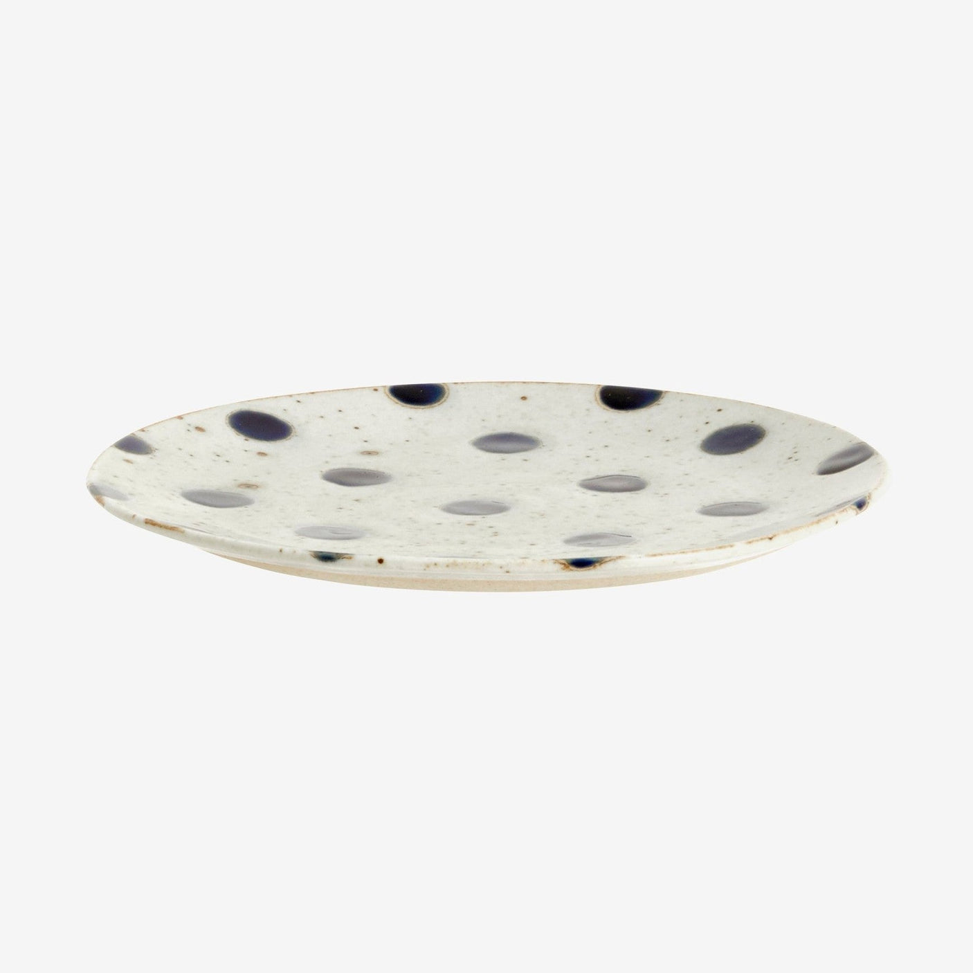 GRAINY underkop / gøteallerken - ø14 cm - sand/blå Nordal TABLEWARE