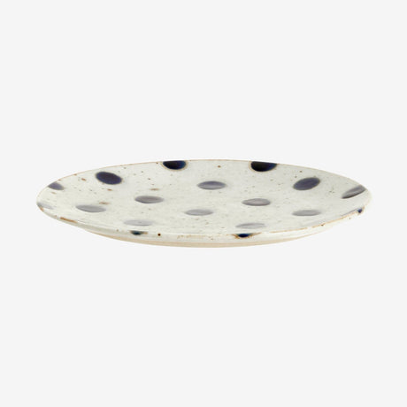GRAINY underkop / gøteallerken - ø14 cm - sand/blå Nordal TABLEWARE