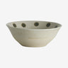 GRAINY keramisk skål - ø15 cm - sand/grønn Nordal TABLEWARE