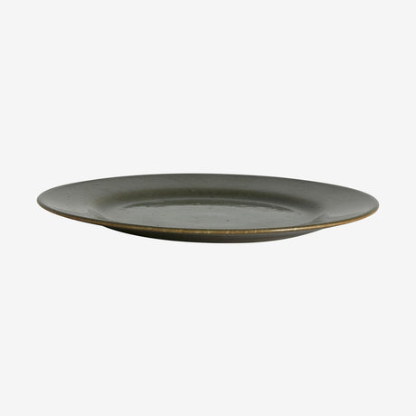GRAWA lunsjplaten - ø20,5 cm - mørkgrønn Nordal TABLEWARE