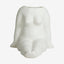 AVAJI sitting full body - keramisk vase - h16 cm - hvit Nordal VASEBOWL