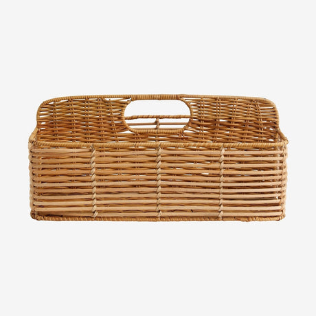 ZADAR rattan feltkurv - 23x36 cm - natur Nordal STORAGE