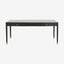 EMS-bordet i mangotre - 179x90 - svart/gullfinish Nordal TABLES