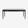 EMS-bordet i mangotre - 179x90 - svart/gullfinish Nordal TABLES