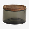 BASIL-lagringsglass med tak i tre - 400 ml Nordal KITCHEN AC