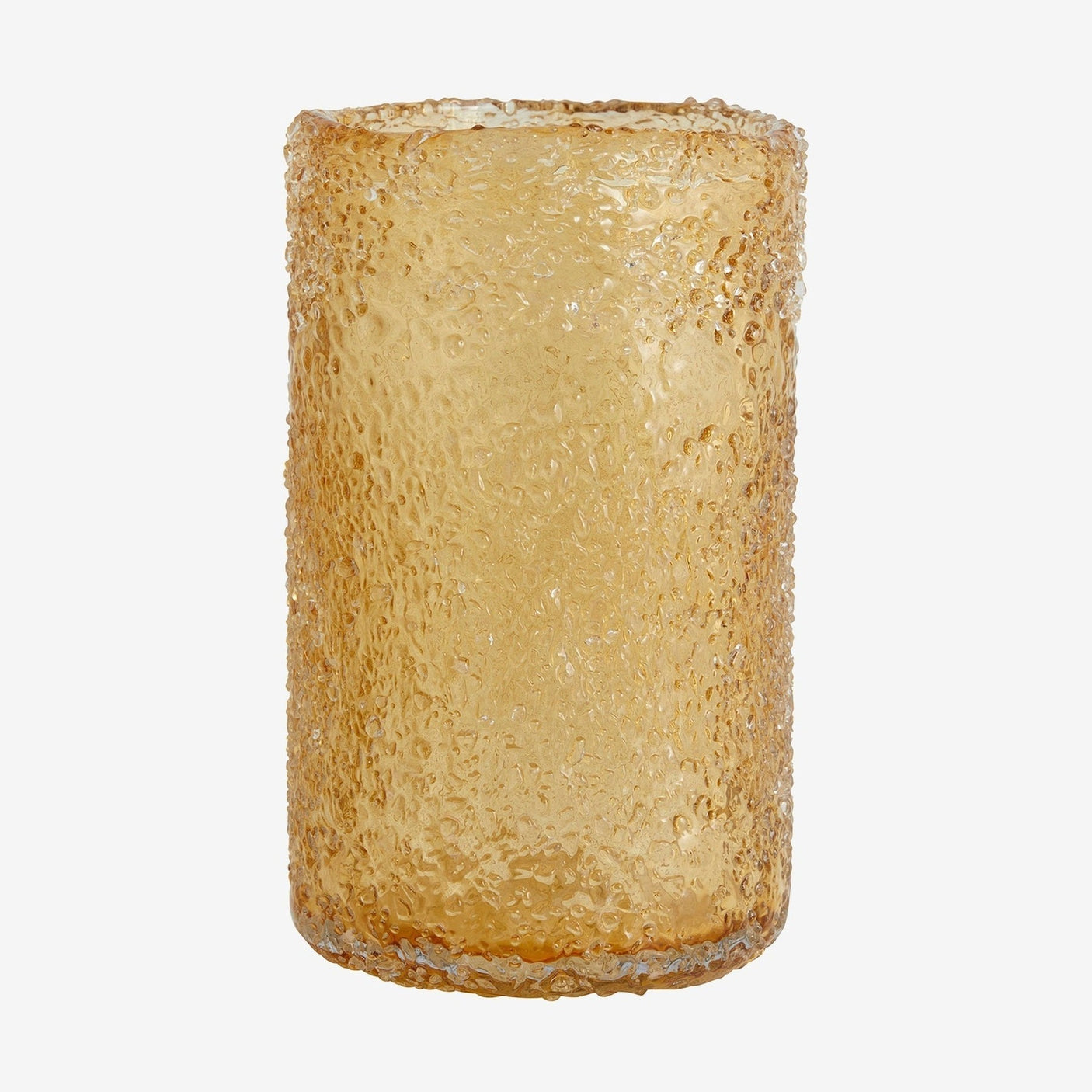 CLYDE glassvas - h25 cm - ravgul Nordal VASEBOWL