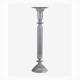 ERISKA lysestage i glass - h30 cm - gjennomsiktig svart Nordal CANDLEHOLD