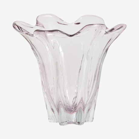 FLOTTA glassvas - h22 cm - lys rosa Nordal VASEBOWL