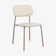 ESA-bordstol - beige Nordal CHAIRS+ARM