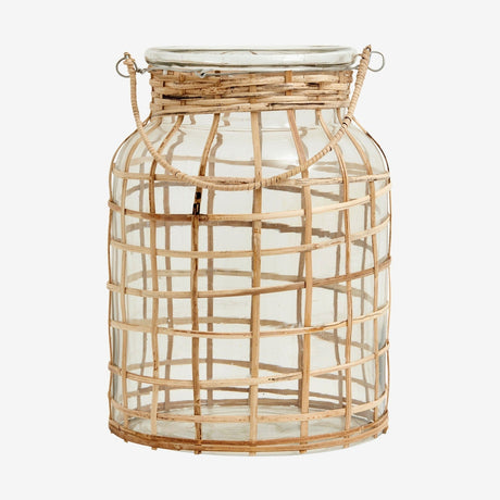 BAMBOO lamper av bambus - h27 cm - natur Nordal LANTERNER