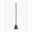 Garn med lampeskjerm, svart Nordal WALL LAMPS