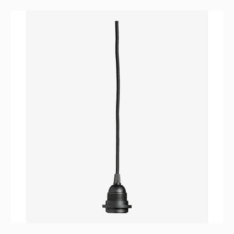 Garn med lampeskjerm, svart Nordal WALL LAMPS