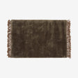 NOBLE tepper med frynser, 60x90 - varm grå Nordal CARPETS