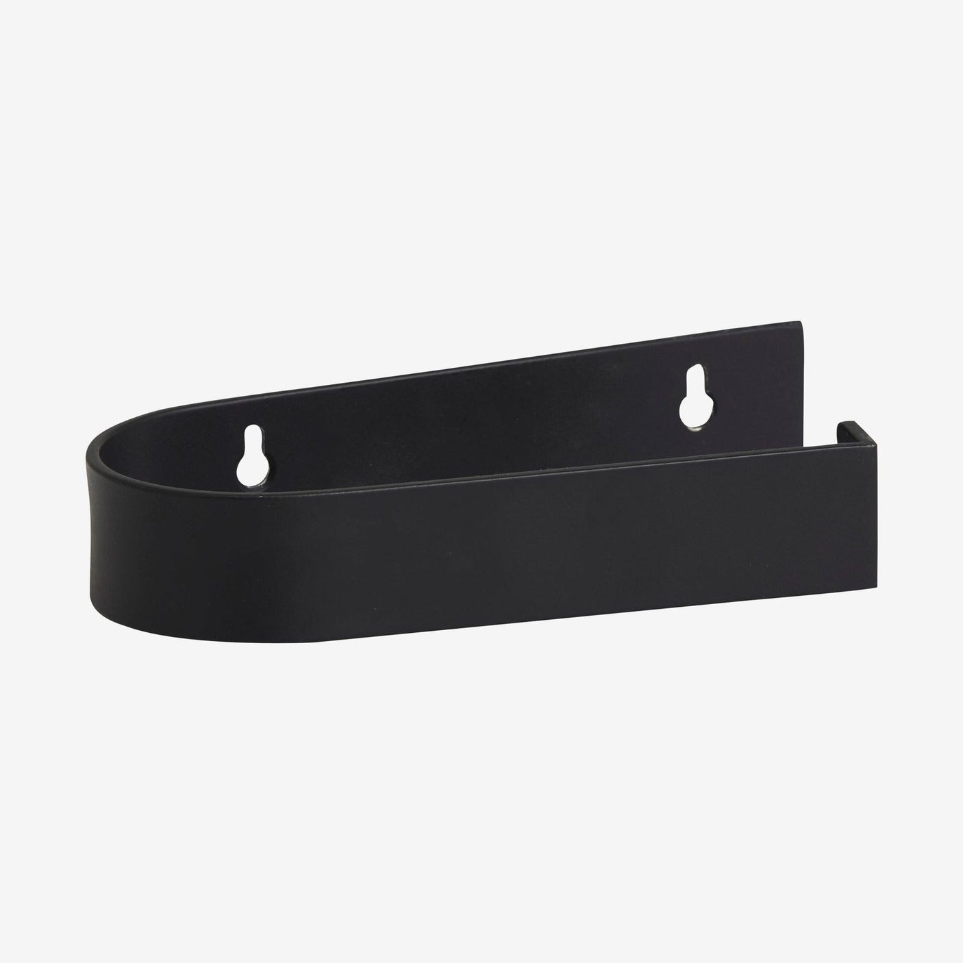 SOTRA toalettrulleholder i rustfritt stål - L16,5 cm - sort Nordal BATHROOM A