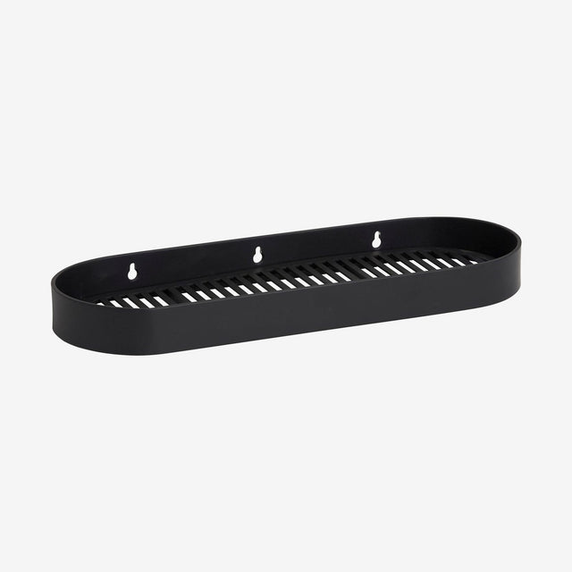 SOTRA sæbebeholder i rustfritt stål - L33,5 cm - sort Nordal BATHROOM A