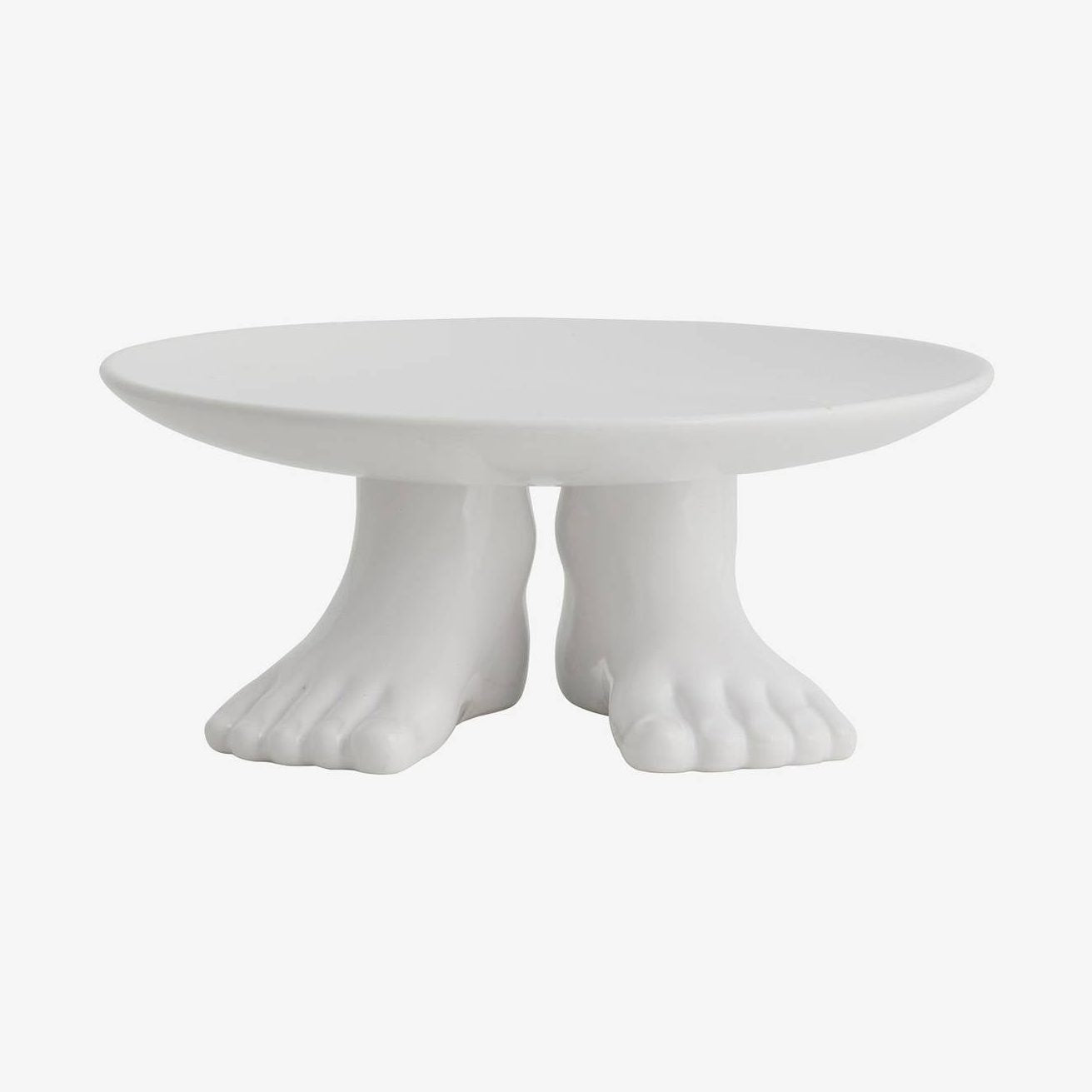 CICELY keramisk kakepott - ø29,5 cm - hvit Nordal TRAYETAGER