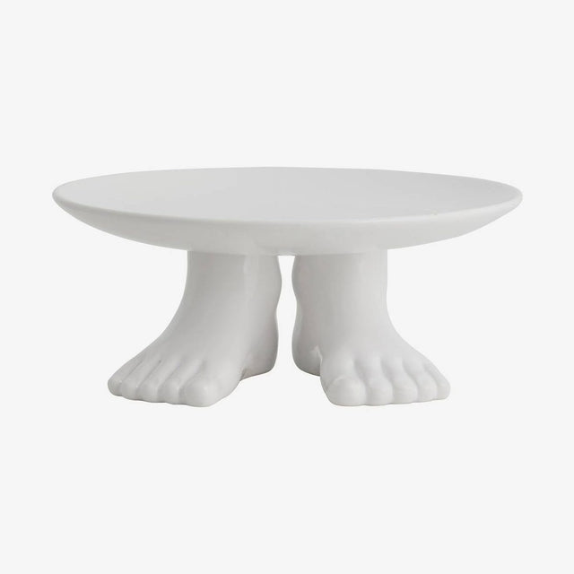 CICELY keramisk kakepott - ø29,5 cm - hvit Nordal TRAYETAGER