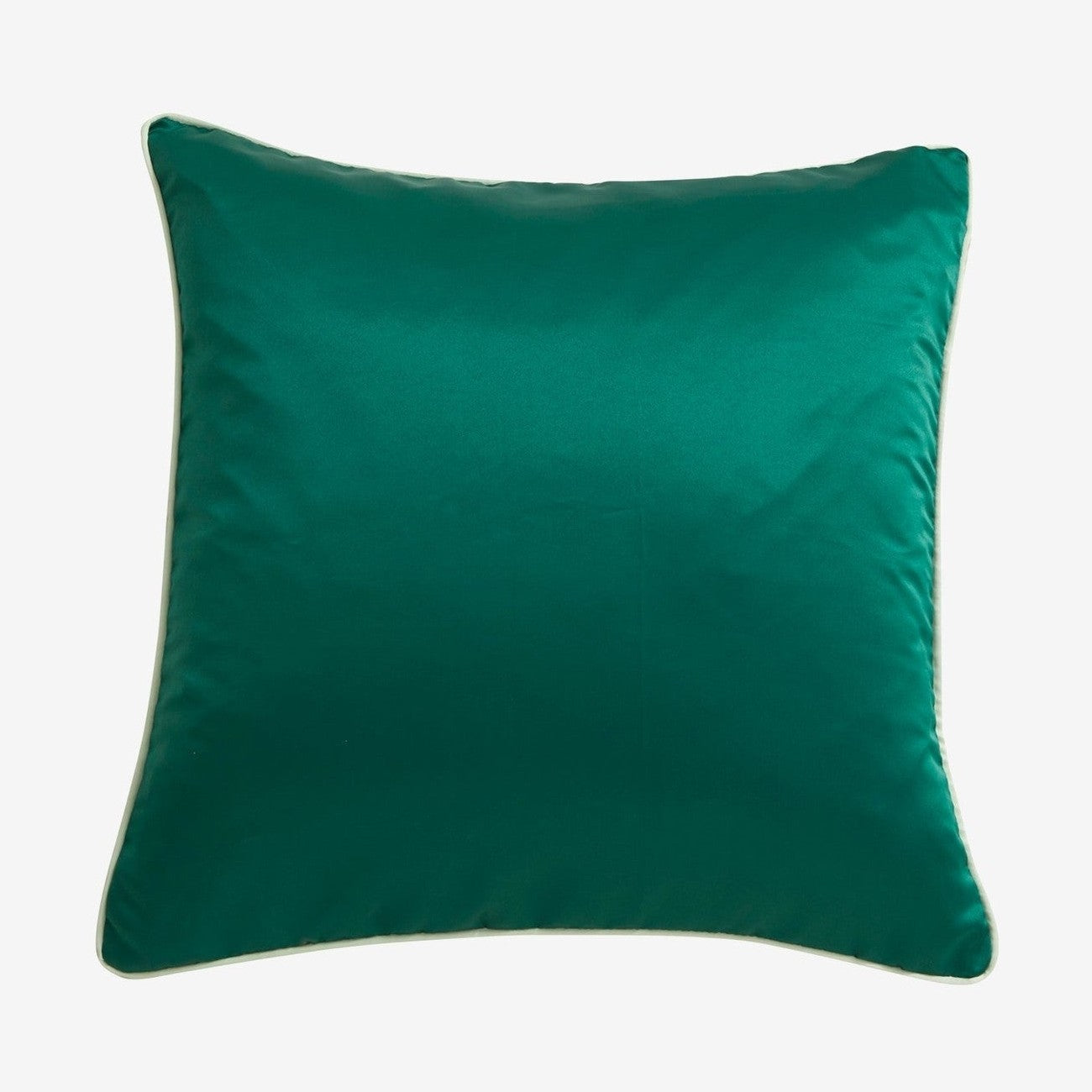 AIN-putetøy i satin - 50x50 - mørkgrønn Nordal PILLOWS