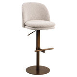 Barkrakk Vesper mocca fancy roterbar Richmond Interiors Barstol