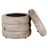 Pouffe & fotkrakk Adele sheep natural Richmond Interiors Pall