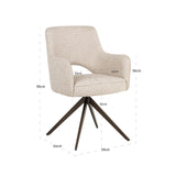Spisestol Ginerva biscotti svingbar Richmond Interiors Spisestol