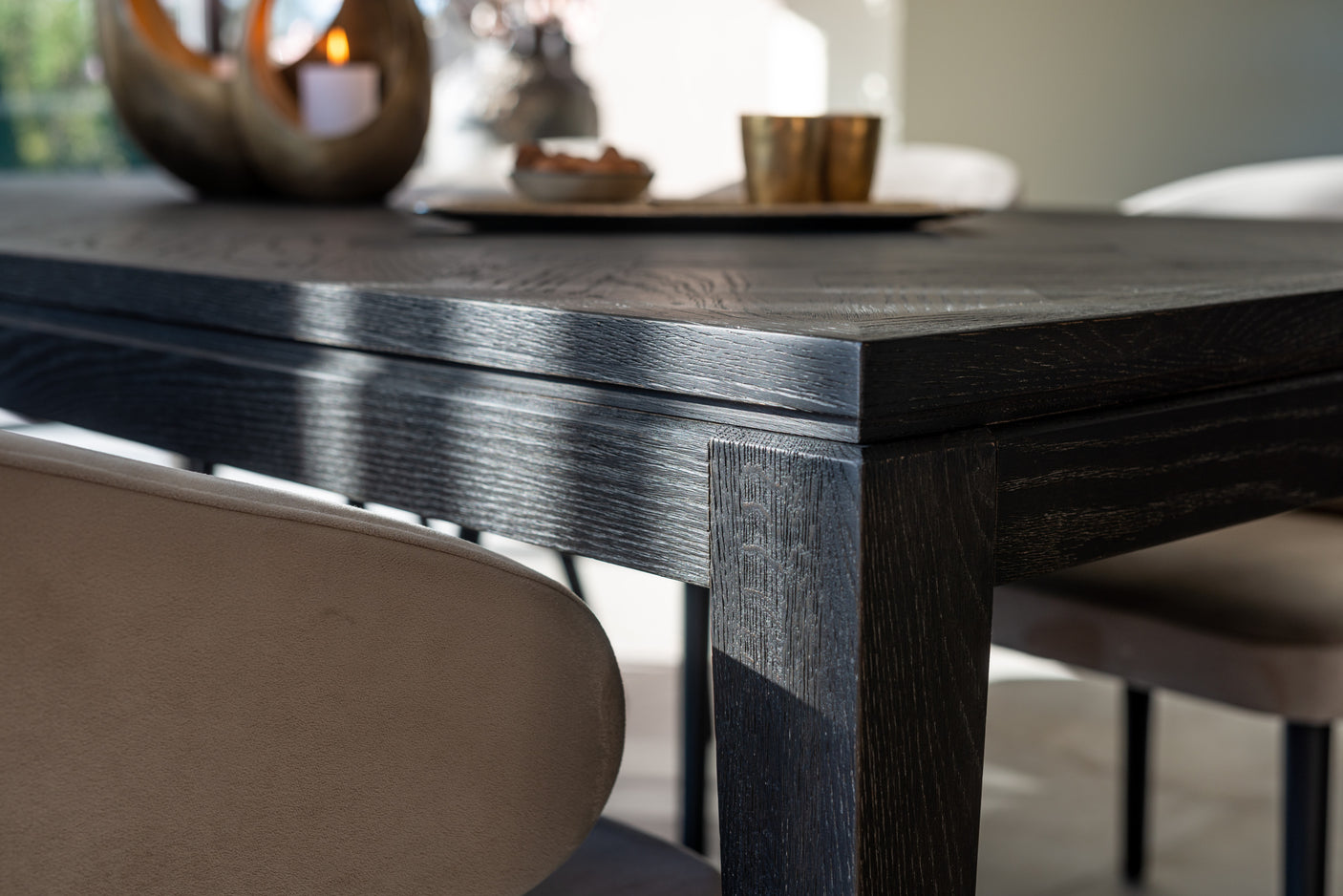 Barstol Indigo khaki-fløyel Richmond Interiors Barstol