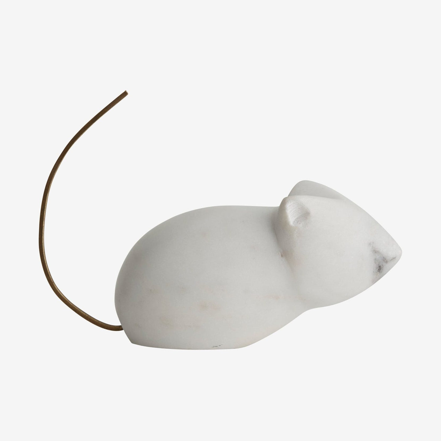 JERRY mus til dekorasjon - hvit marmor Nordal DECO ITEMS
