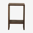 NAPO seng/sidebord - mørkbrun Nordal TABLES