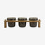 FIDRA-lagre - svart/messing finish Nordal KITCHEN AC
