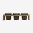 FIDRA-lagre - svart/messing finish Nordal KITCHEN AC