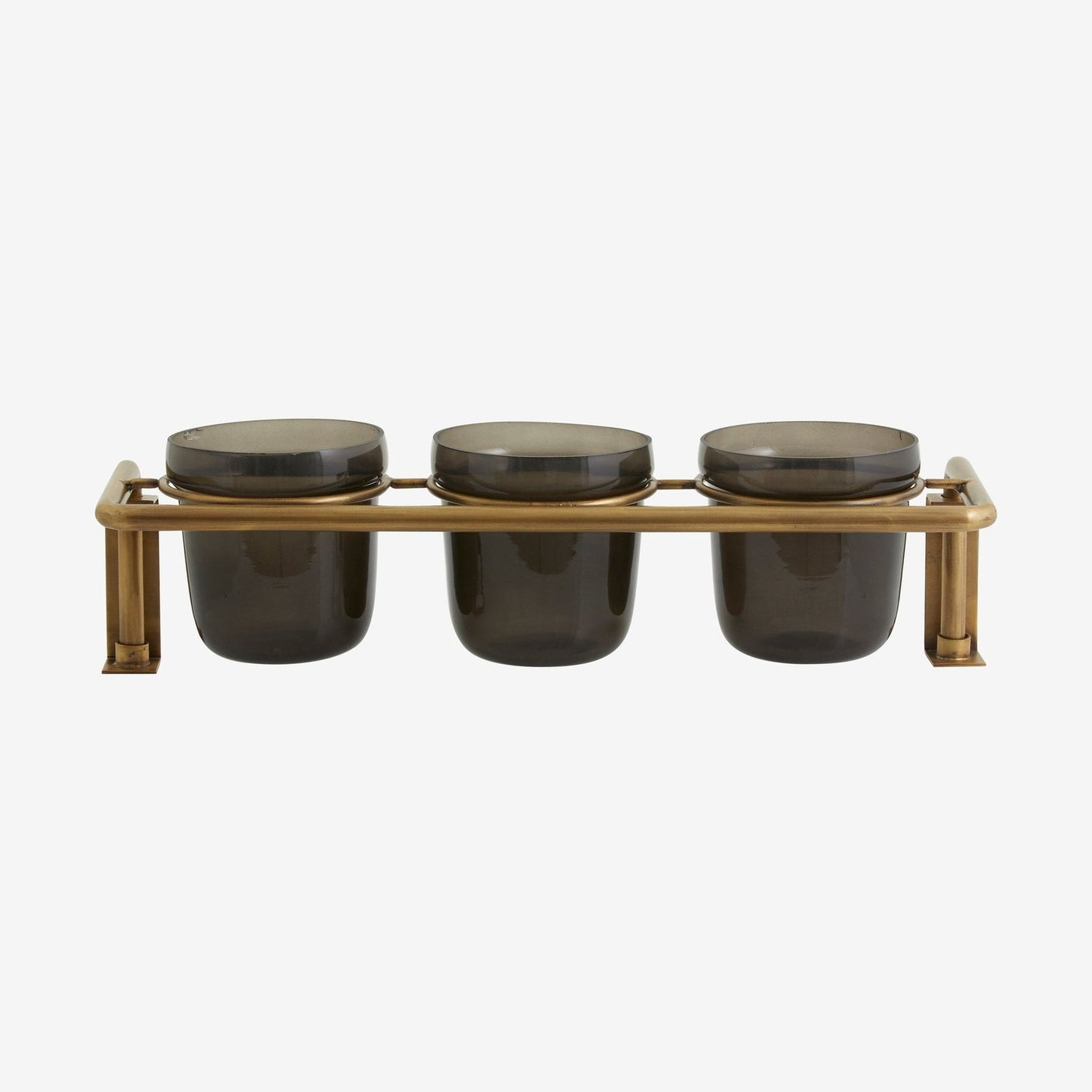 FIDRA-lagre - svart/messing finish Nordal KITCHEN AC