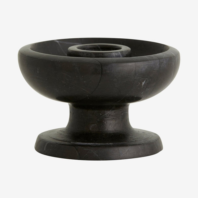 KEY lysestasjon - svart marmor Nordal CANDLEHOLD