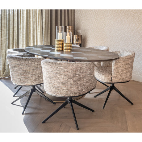 Spisebordsstol Cheyenne trendy natur dreibar Richmond Interiors Spisestol