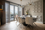 Spisestol Lisonne perle øy svingbar Richmond Interiors Spisestol