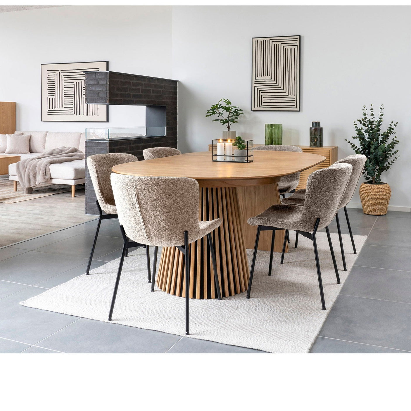 Osaka og Maceda Spisegruppe House Nordic Spisegruppe