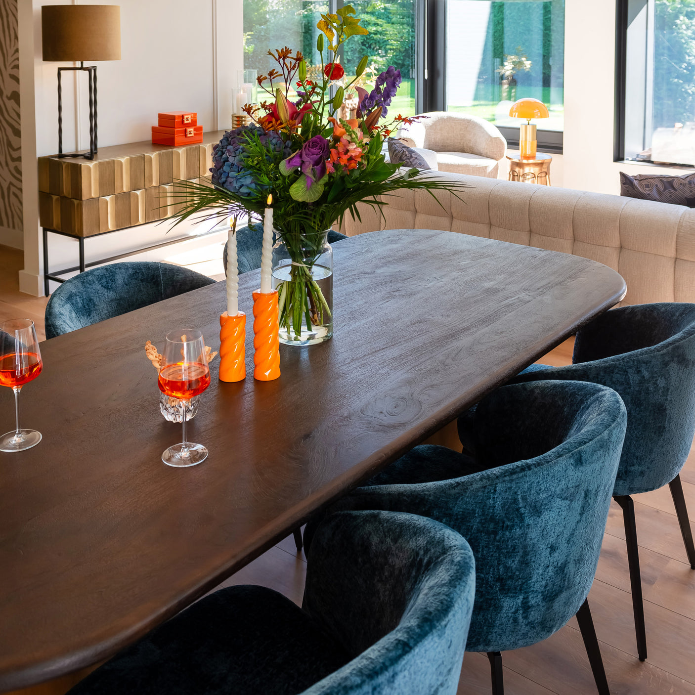 Spisebord Cavo brun 230 Richmond Interiors Spisebord