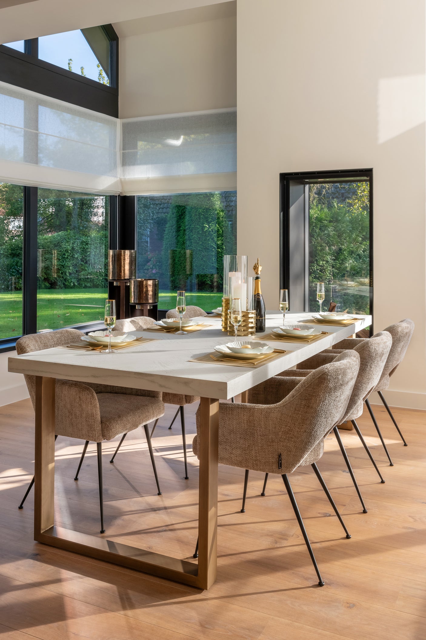 Orkanlys Dane stort Richmond Interiors Lanterne og lysglass