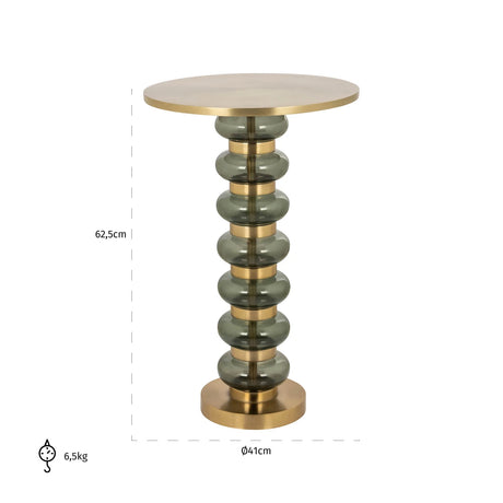 Endebord Bowiene grønn Richmond Interiors Sidebord
