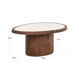 Salongbord Melrose spicebrown Richmond Interiors Sofabord