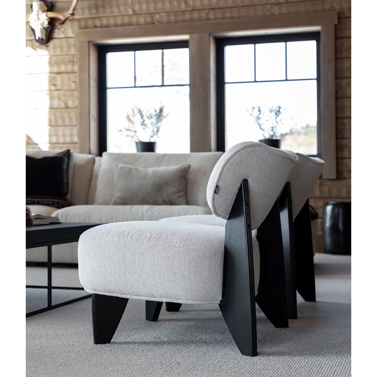 CADIZ Artwood Lenestol