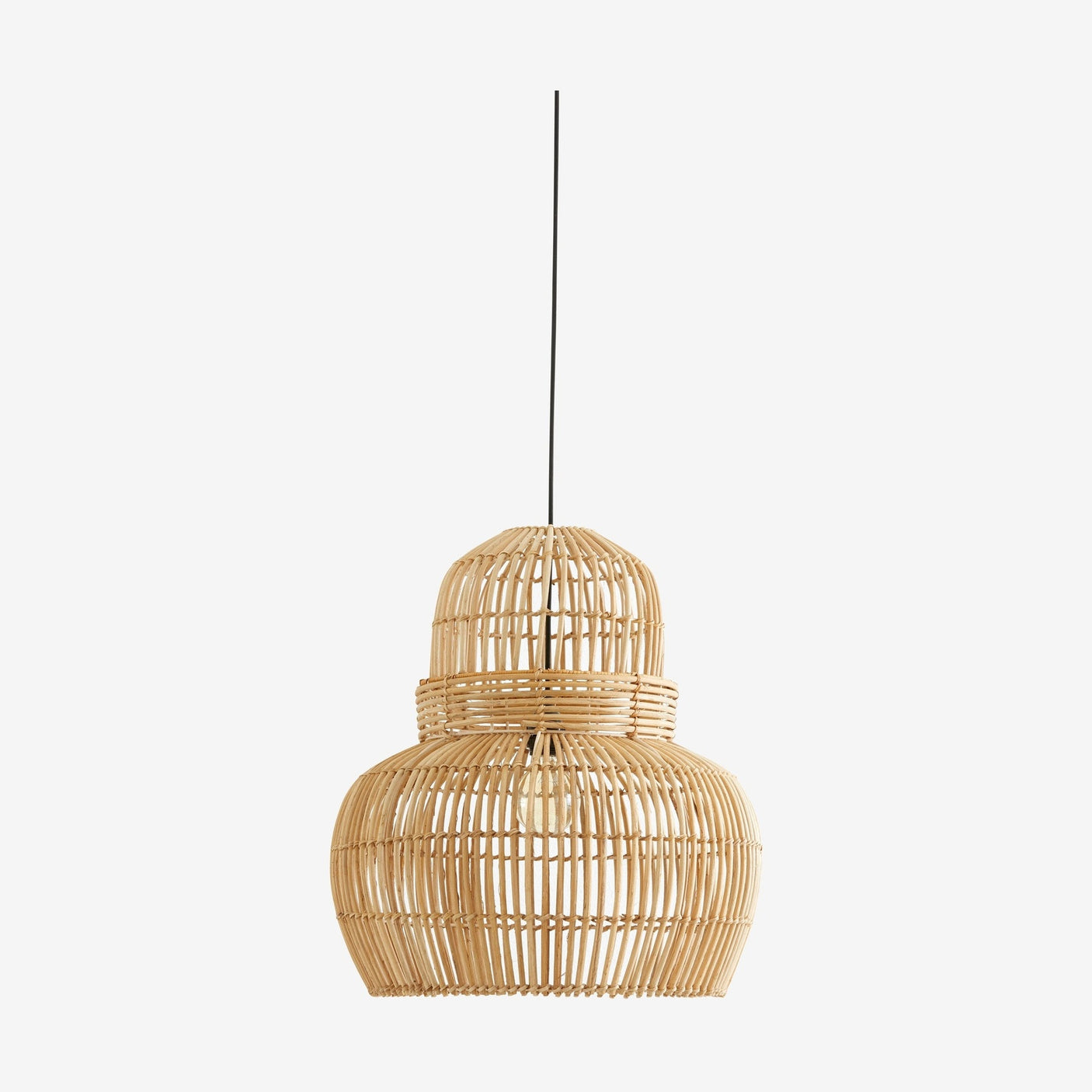 BUDVA lampeskjerm i rattan Nordal LAMPER