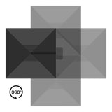 Baza hengende parasoll House Nordic Parasol