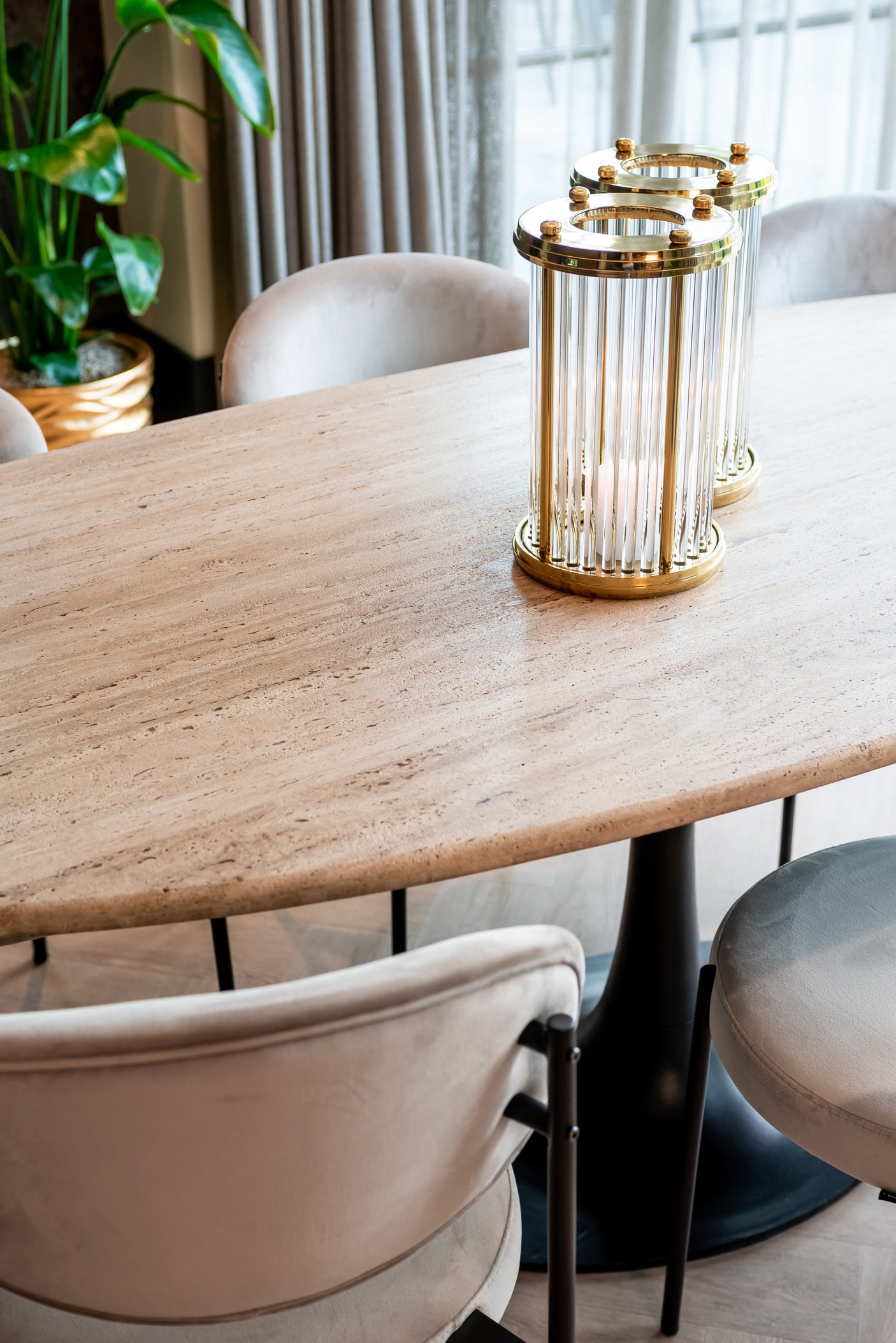 Spisebord Hampton svart oval 230 Richmond Interiors Spisebord