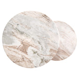 Endebord Bottega Blush beige sett med 2 Richmond Interiors Sidebord