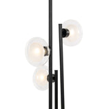 Gulvlampe Luva svart Richmond Interiors Gulvlampe