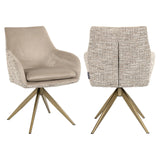 Spisestol Lisonne trendy natur svingbar Richmond Interiors Spisestol