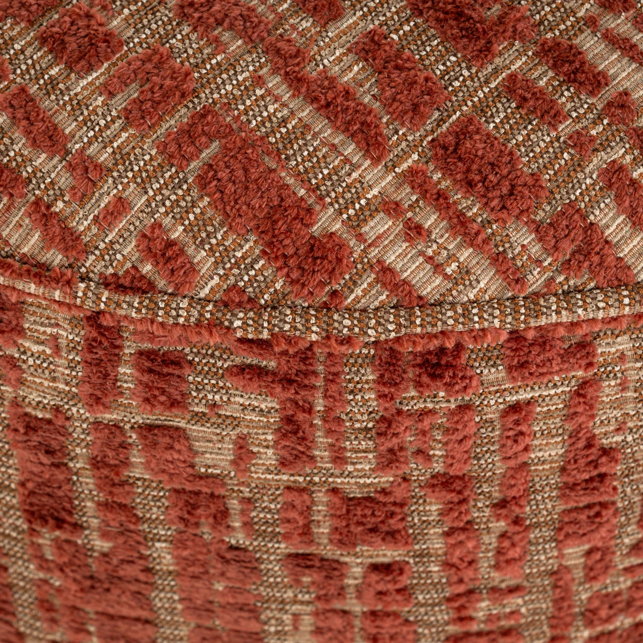 Pouffe & Footstool Lexie terra 70Ø Richmond Interiors Pall